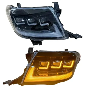 for Toyota Hilux VIGO LED Headlight Front Lights Upgrade LED Headlight Head Lamp Assembly Auto Parts DRL