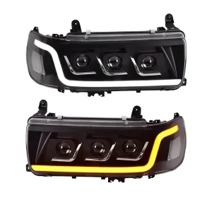 for Toyota LC 80 Lc80 Head Light Front Lamp Upgrade LED Head Land Cruiser 80 Series Lc 80 Headlights