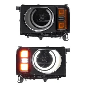 for Toyota Land Cruiser Prado LC250 LC 250 Front Light Car Accessories Headlight Upgrade Led Headlamps