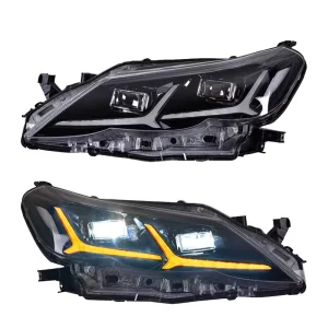for Toyota Mark X Reiz LED Headlights Upgrade Head Light Front Lamp Plug and Play Headlamp Projectors