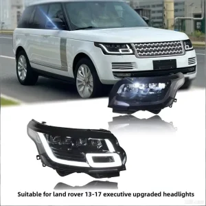for Vogue Headlight Assembly Modification New 12V LED Matrix Lens Daytime Running Turn