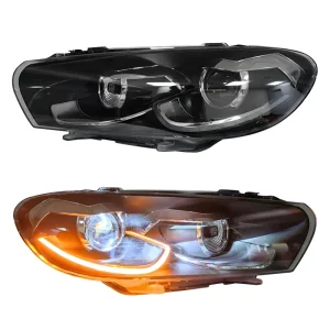 for Volkswagen Scirocco Car Accessories LED Headlight Front Lights Upgrade Head Lamp Daytime Running Light