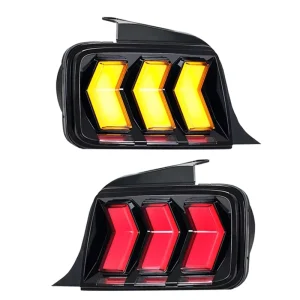 for ford Mustang Parts Tail Light Taillight Car Accessories Upgrade LED Taillamp Signal Turn Rear Lights